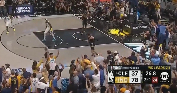 克里斯-保罗打开电视！特纳三分再中步行者轰出17-0领先骑士41分